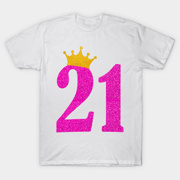 number 21 birthday shirt